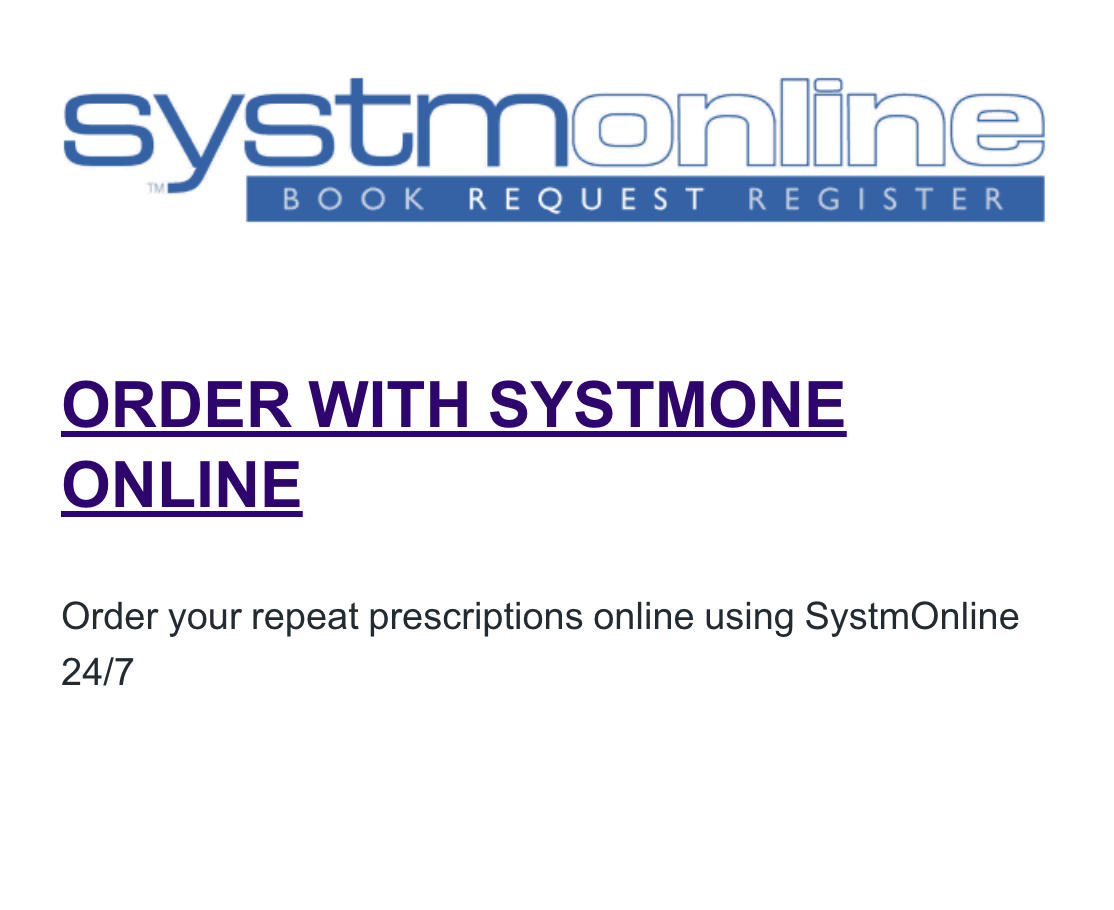 Prescriptions - Brig Royd Surgery
